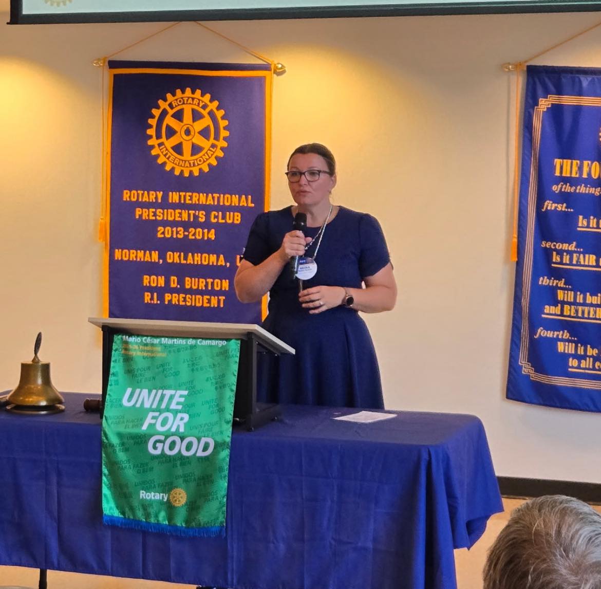 sPEAT AT rOTARY